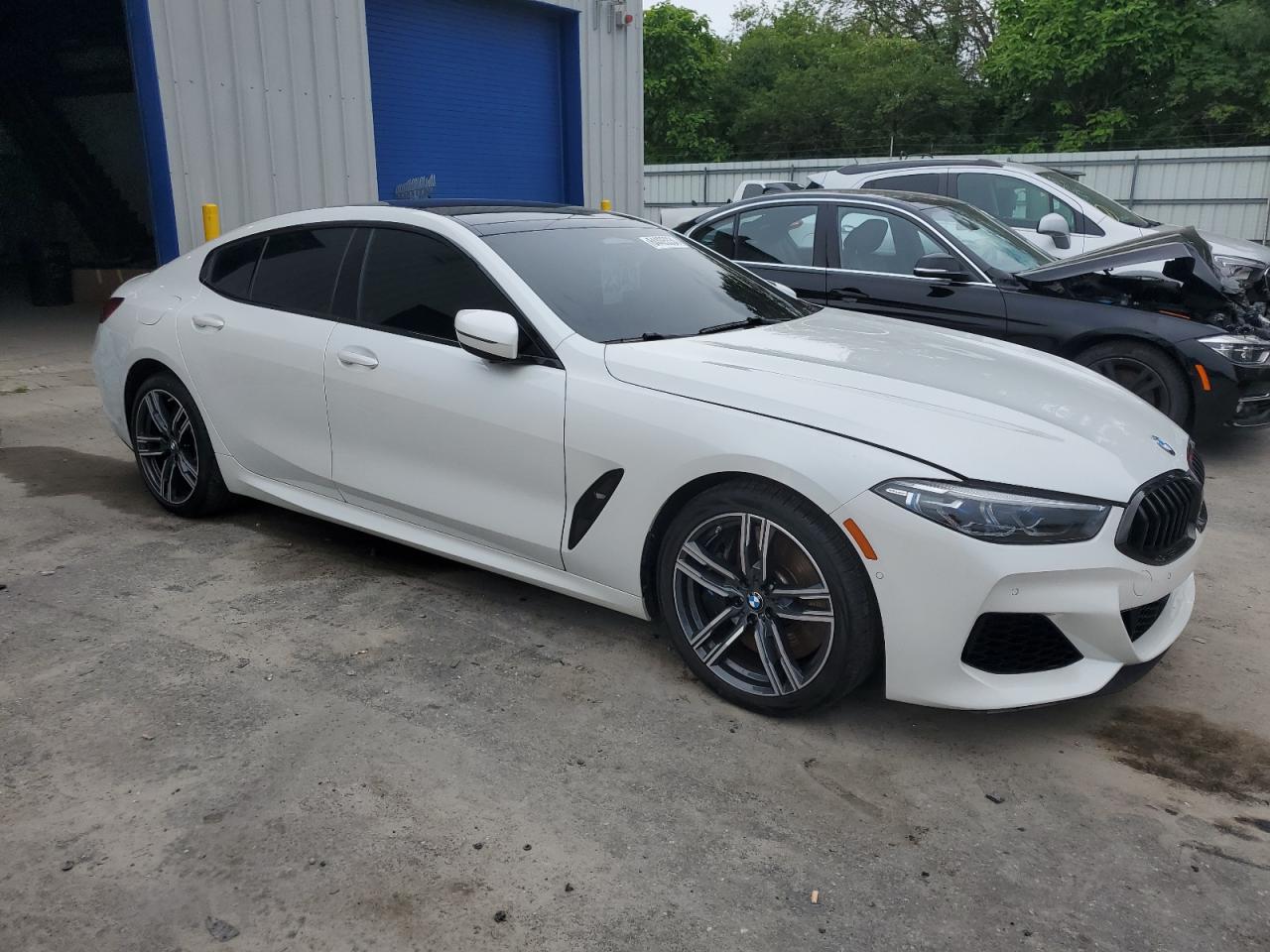 2022 BMW M850XI  VIN:WP0AA2A8XNS255297