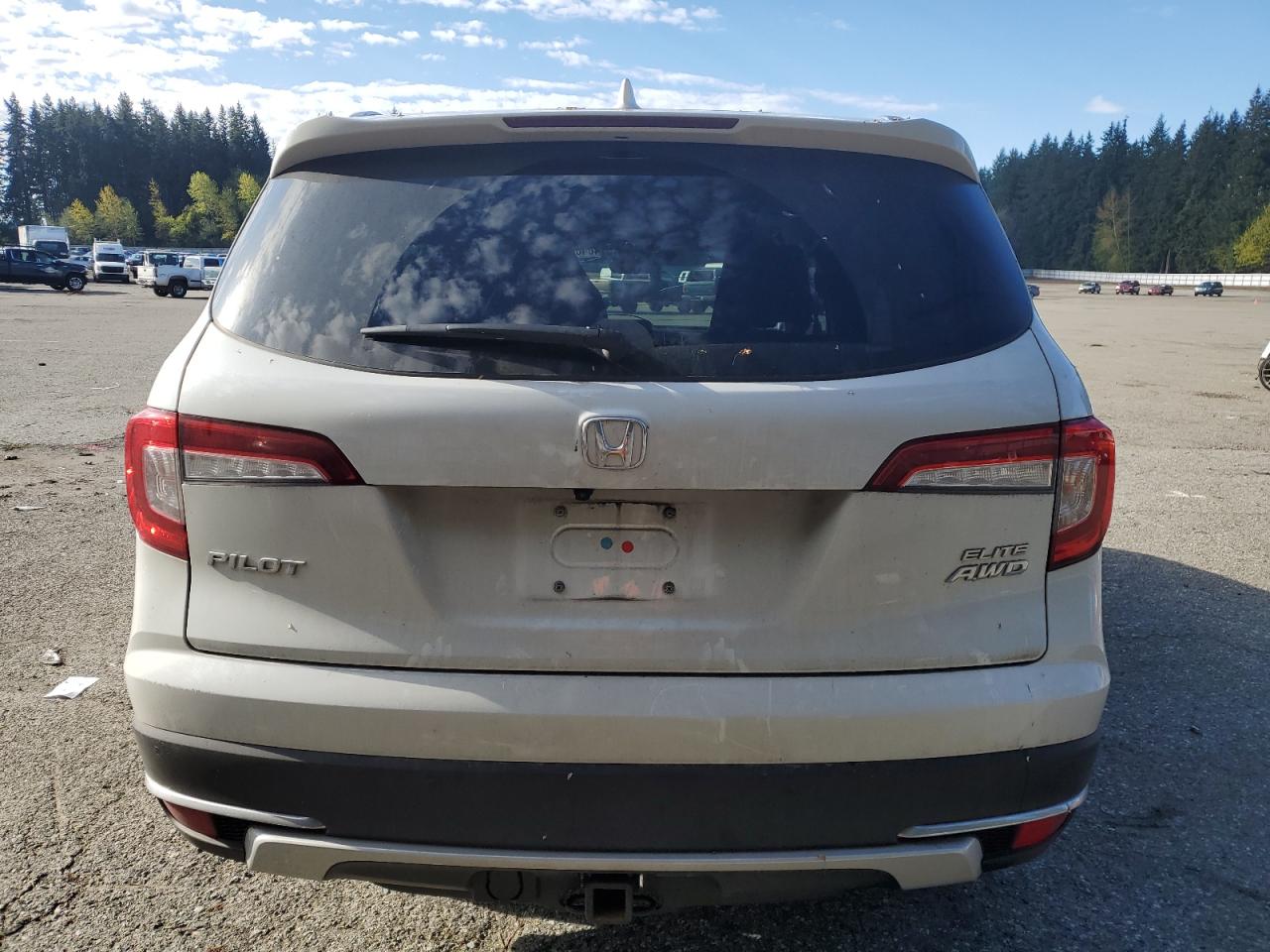 2022 HONDA PILOT ELITE VIN:5FNYF6H08NB004296