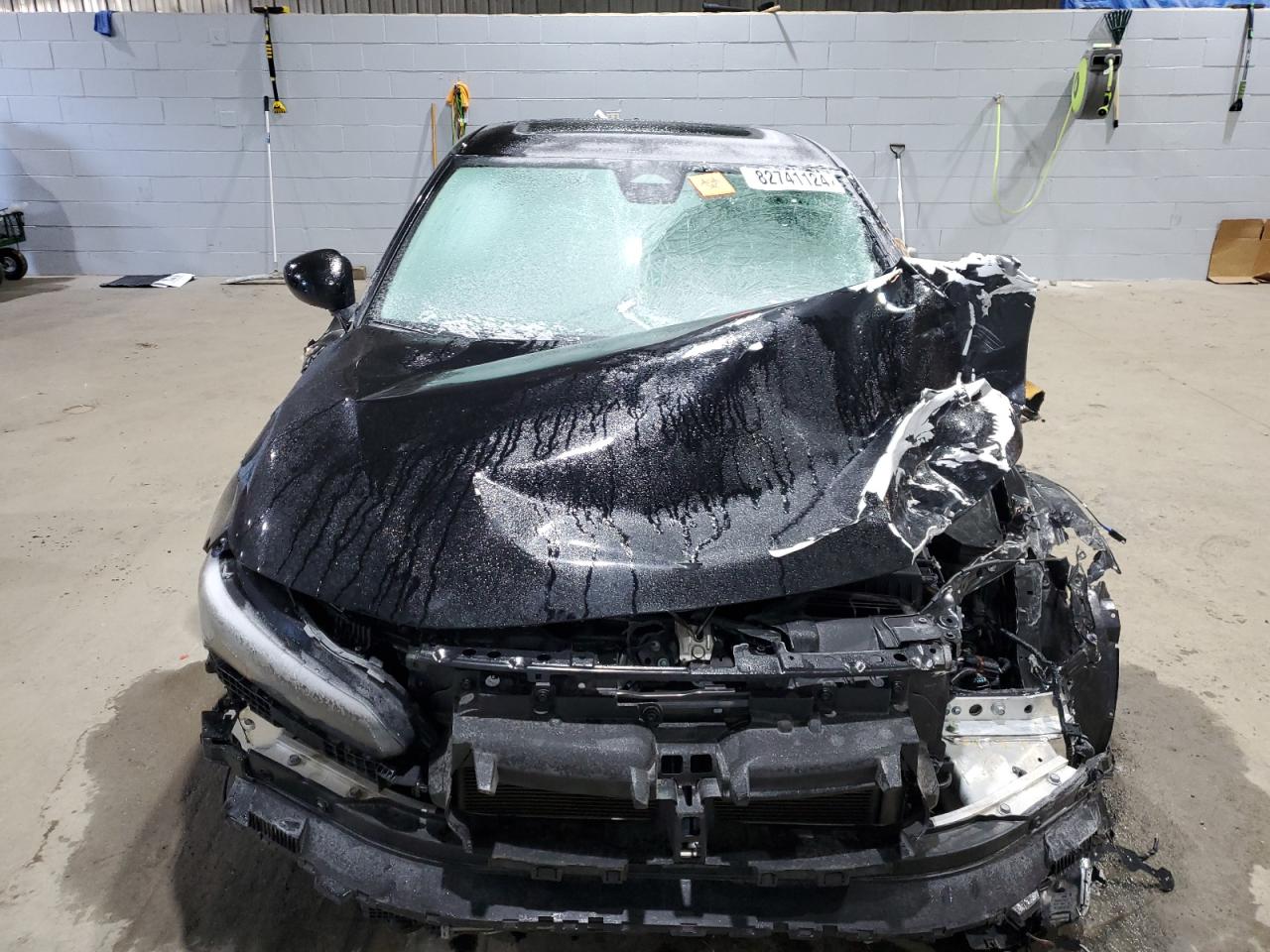 2022 HONDA CIVIC EX VIN:JHMFE1F75NX000093