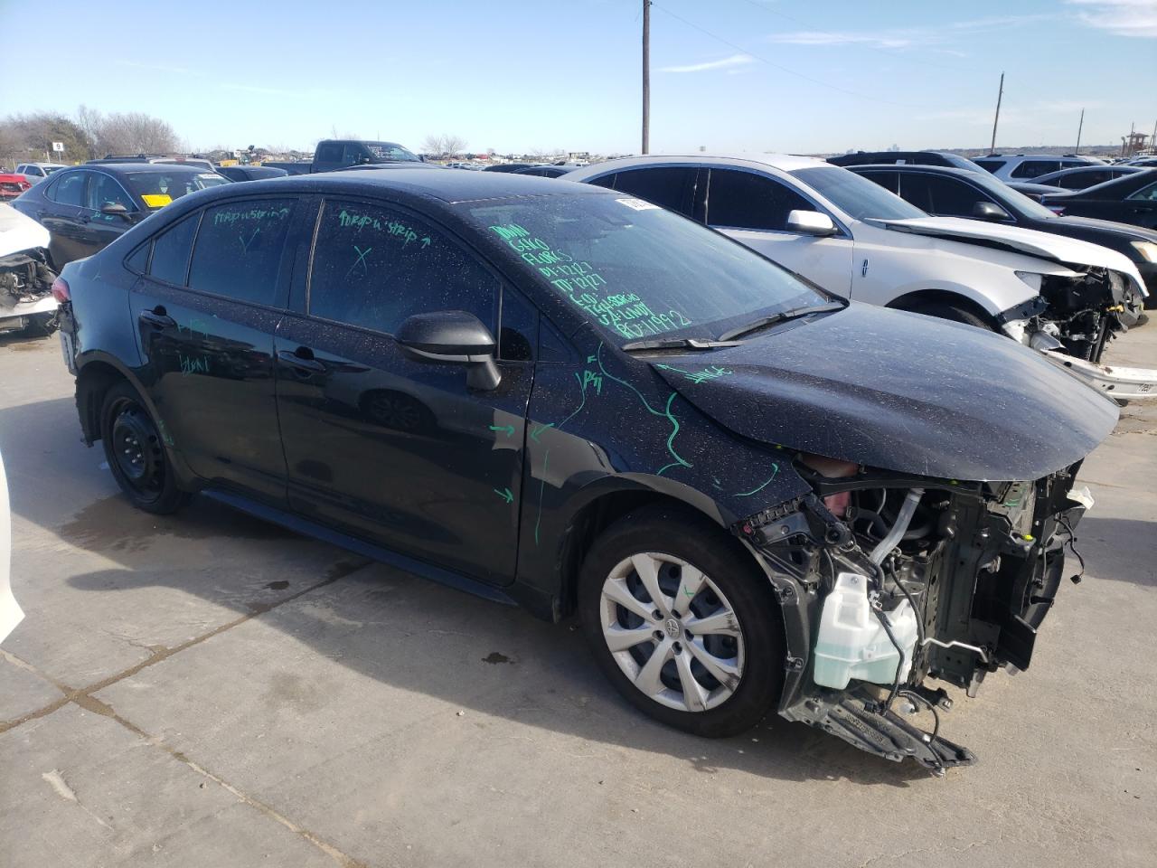 2022 TOYOTA COROLLA LE VIN:JTDEPMAE5NJ208637