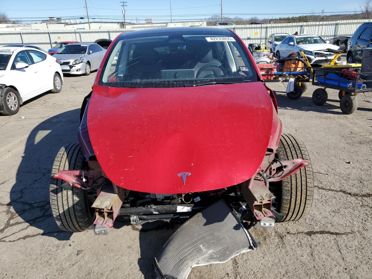 2023 TESLA MODEL Y  VIN:7SAYGDEFXPF790747