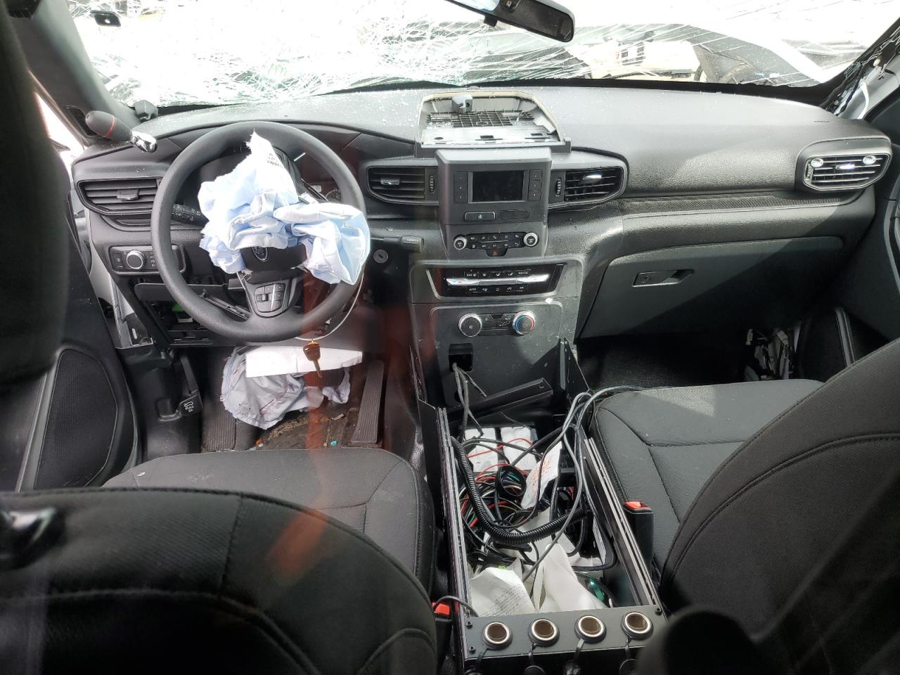 2022 FORD EXPLORER POLICE INTERCEPTOR VIN:1FM5K8AB4NGA04111