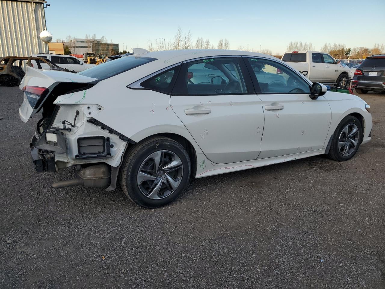 2022 HONDA CIVIC LX VIN:2HGFE2F25NH118324