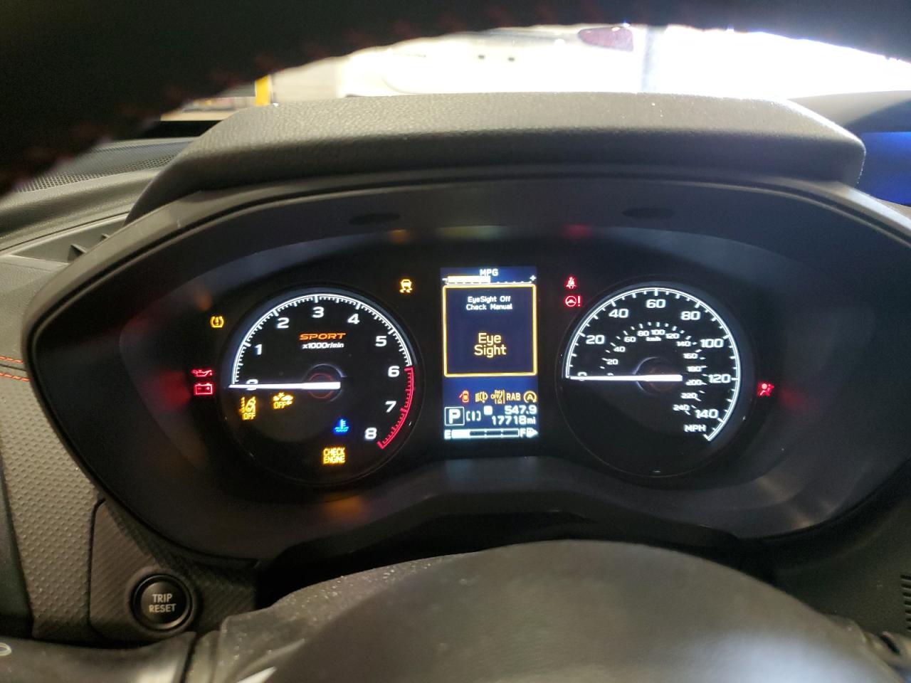 2024 SUBARU FORESTER SPORT VIN:JF2SKAGC9RH404830