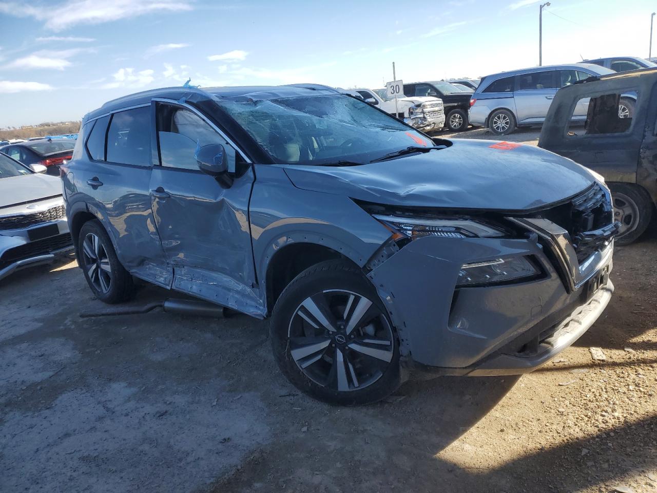 2022 NISSAN ROGUE SL VIN:5N1BT3CA7NC711590