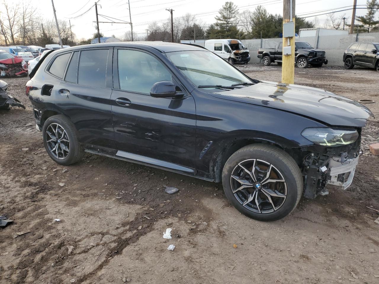 2022 BMW X3 SDRIVE30I VIN:5UX43DP04N9J05342