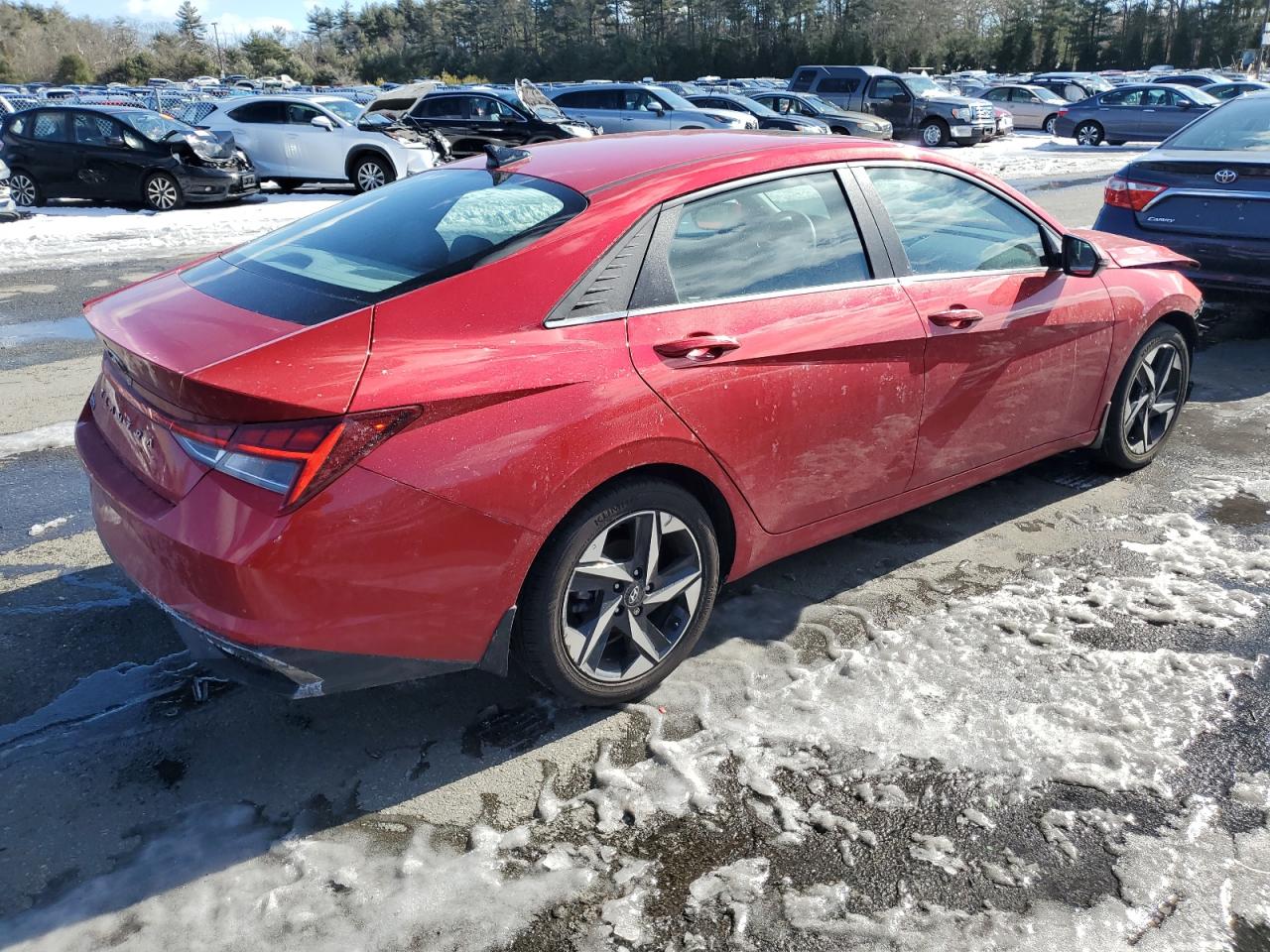 2022 HYUNDAI ELANTRA SEL VIN:5NPLN4AG8NH073984