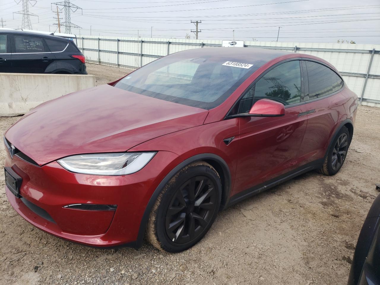 2023 TESLA MODEL X  VIN:7SAXCDE5XPF416847