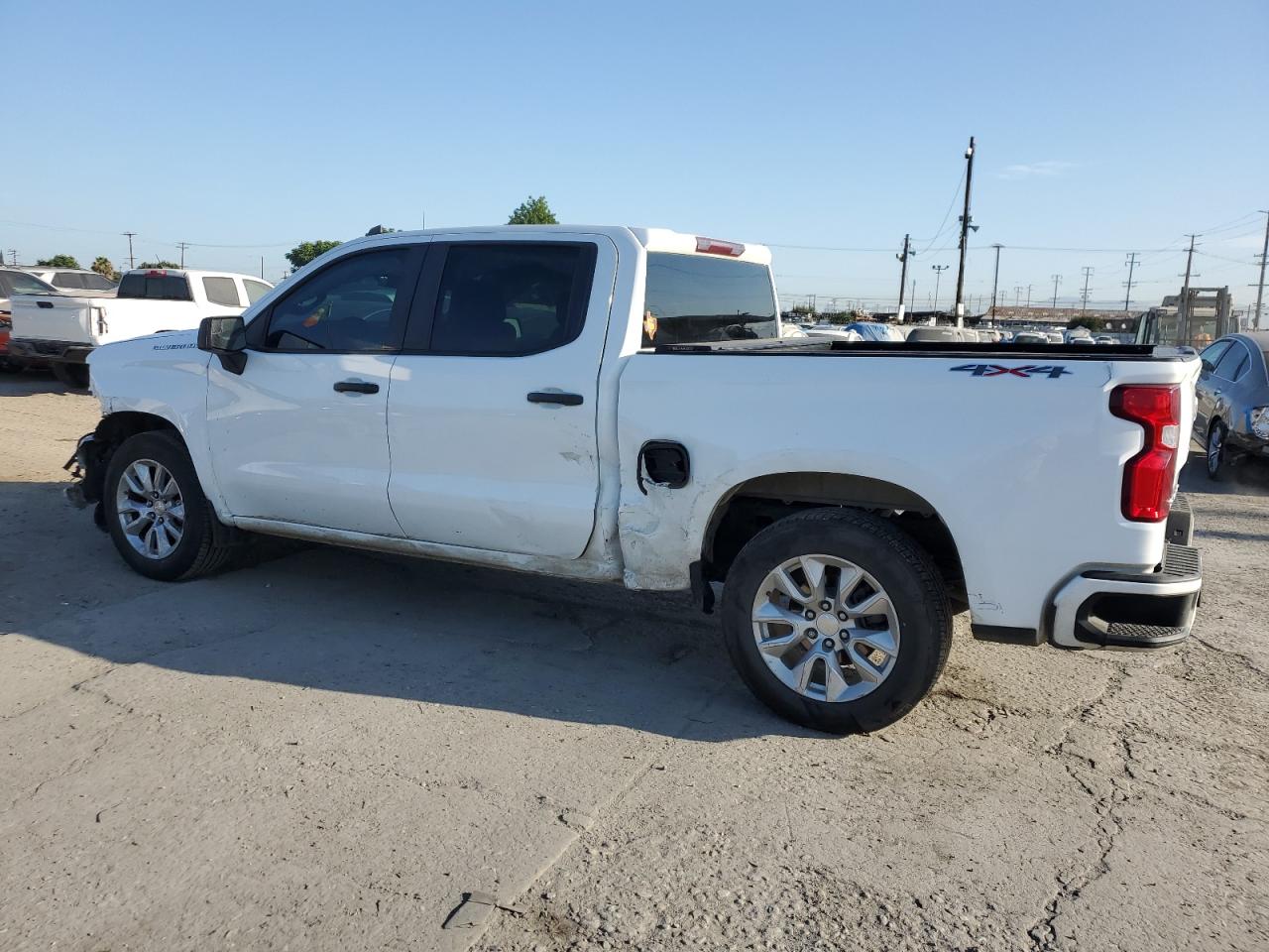 2022 CHEVROLET SILVERADO LTD K1500 CUSTOM VIN:3GCPYBEK7NG190976