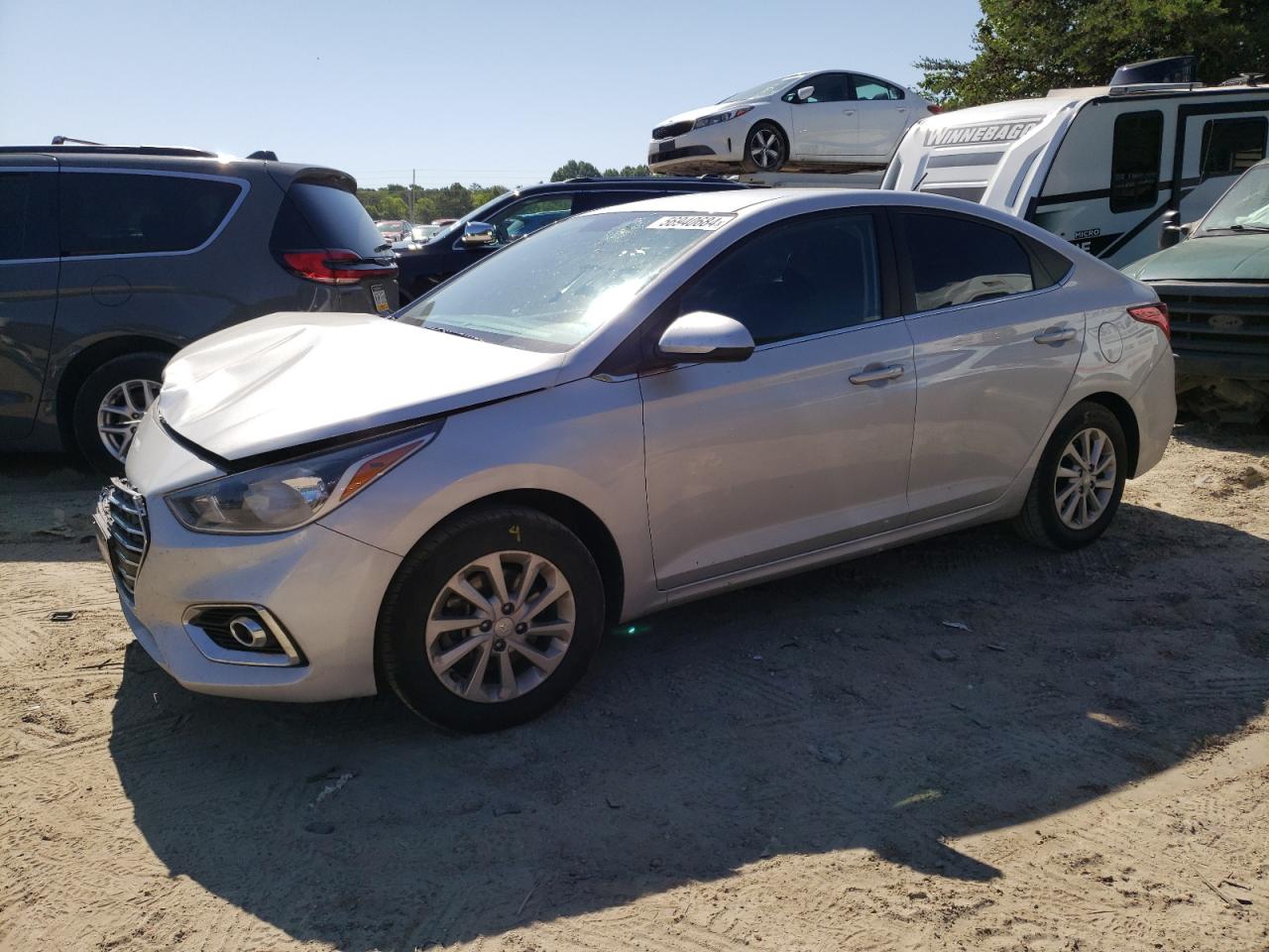 2022 HYUNDAI ACCENT SE VIN:3KPC24A67NE189827