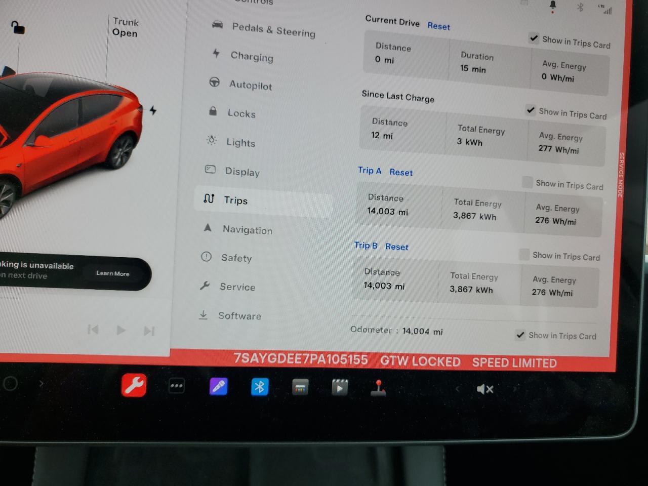 2023 TESLA MODEL Y  VIN:7SAYGDEE7PA105155