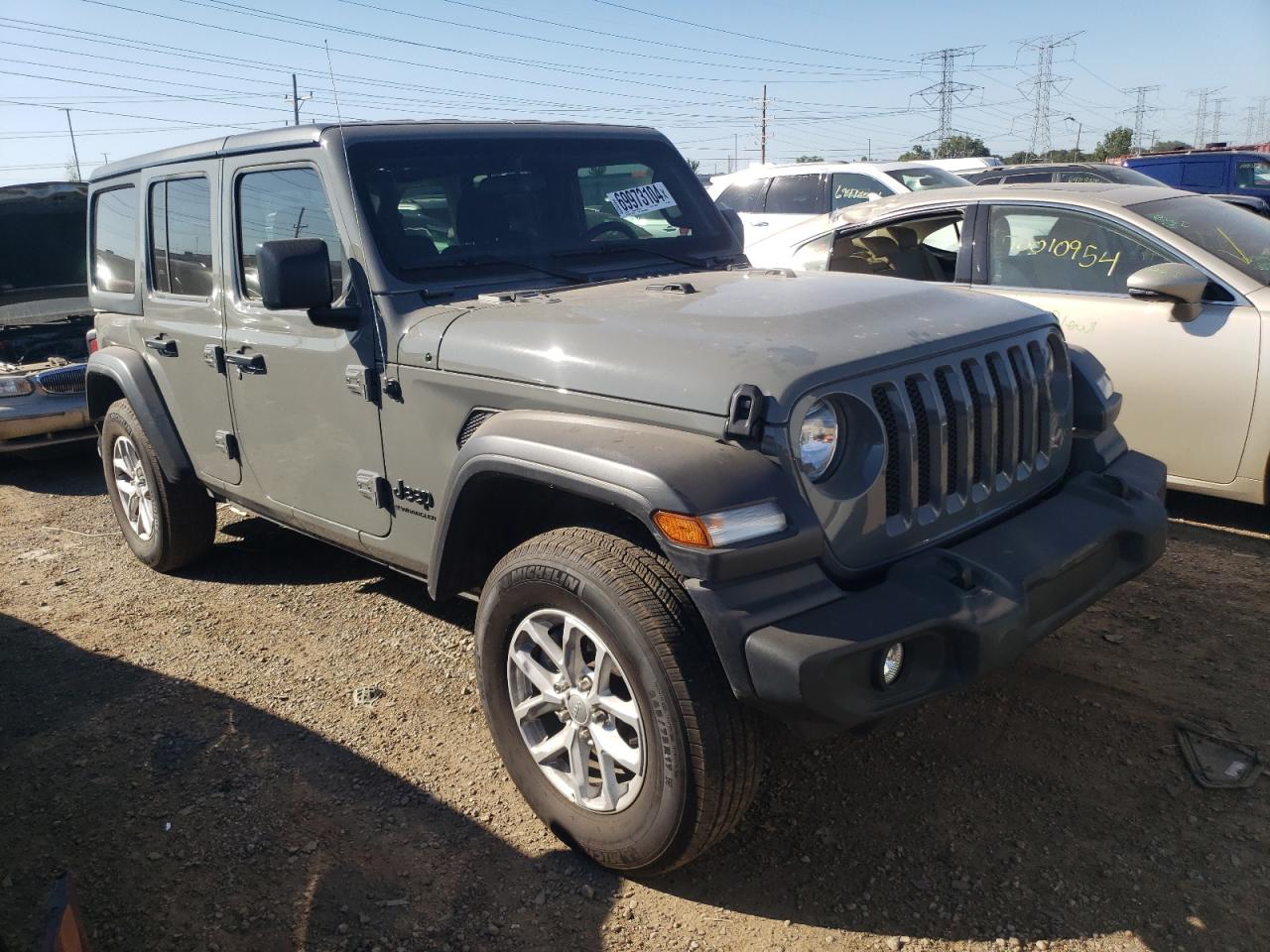 2023 JEEP WRANGLER SPORT VIN:1C4HJXDN1PW701944