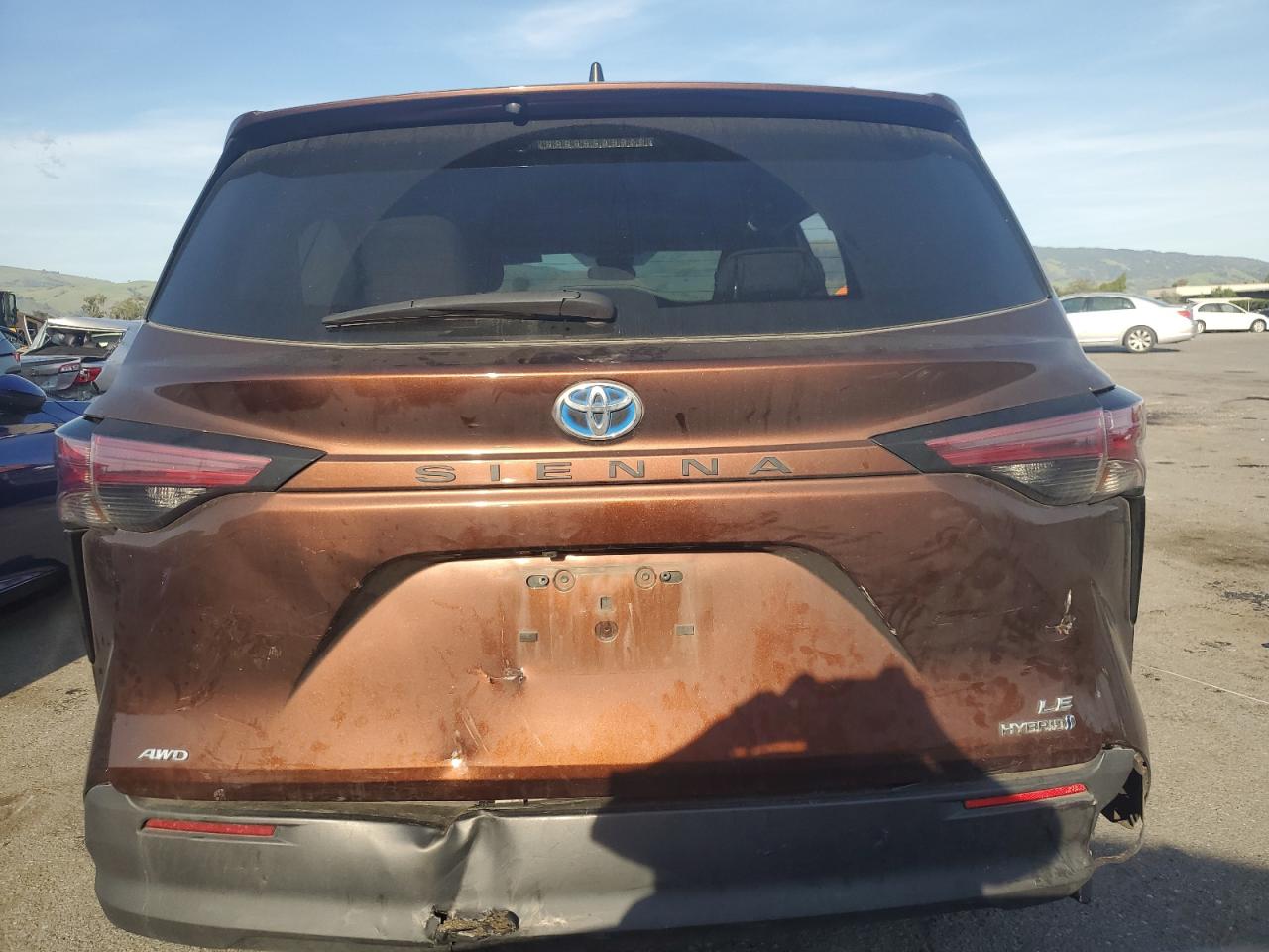 2022 TOYOTA SIENNA LE VIN:5TDKSKFC4NS067186