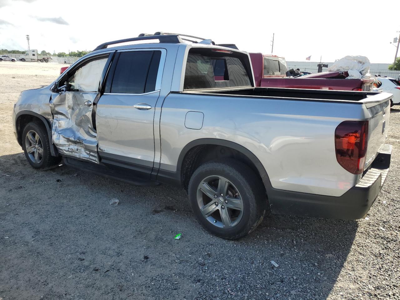 2022 HONDA RIDGELINE RTL VIN:5FPYK3F76NB005951