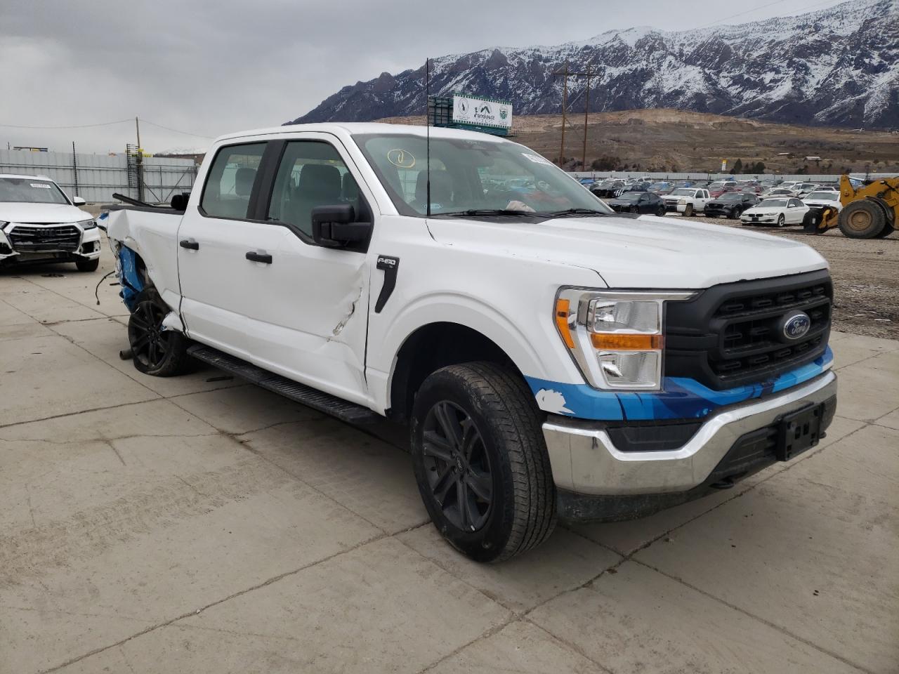 2022 FORD F150 SUPERCREW VIN:1FTFW1E51NKE55888