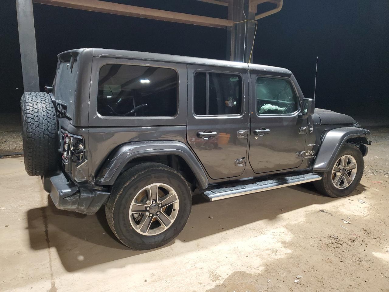 2022 JEEP WRANGLER UNLIMITED SAHARA VIN:1C4HJXEG1NW109232