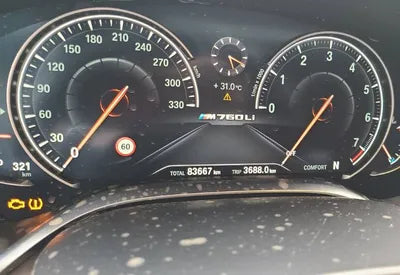 2017 BMW 760 WBA7H6104H6987288 VIN:WBA7H6104H6987288