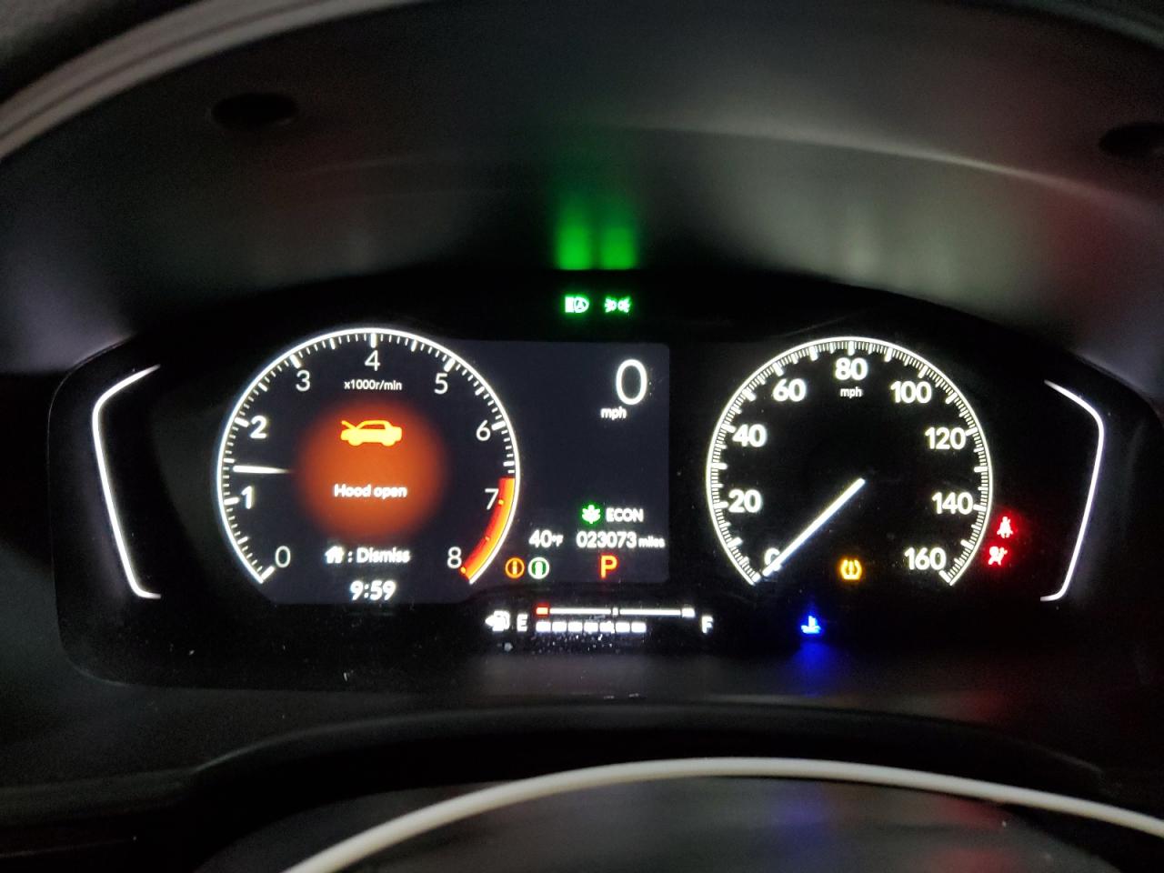 2023 HONDA CIVIC SPORT VIN:2HGFE2F54PH505055