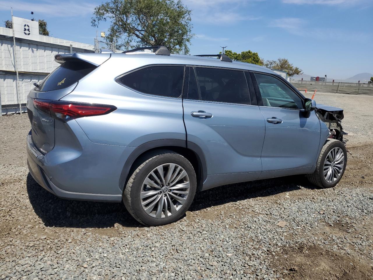 2022 TOYOTA HIGHLANDER HYBRID PLATINUM VIN:5TDFARAHXNS012502