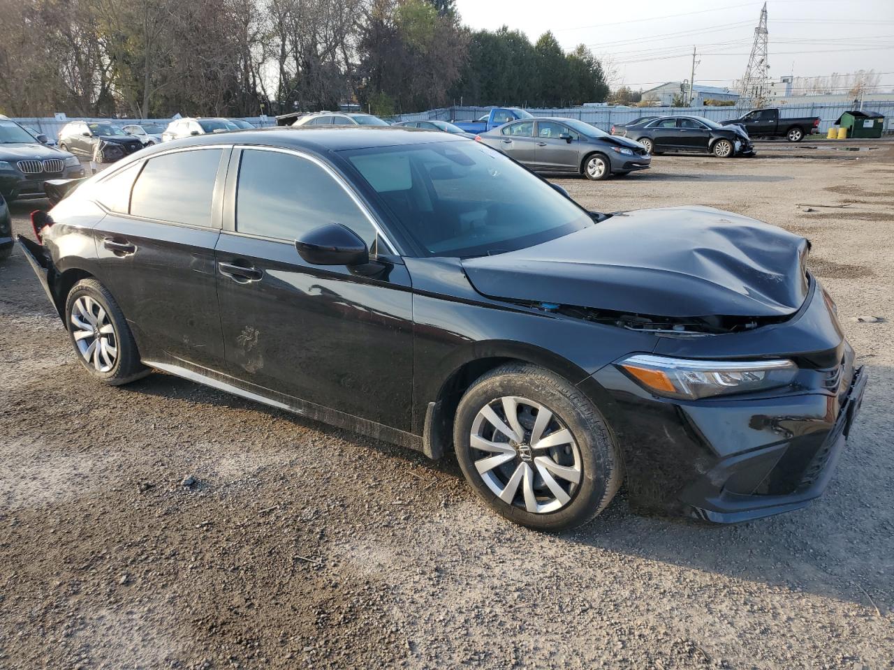 2022 HONDA CIVIC LX VIN:2HGFE2F21NH118692