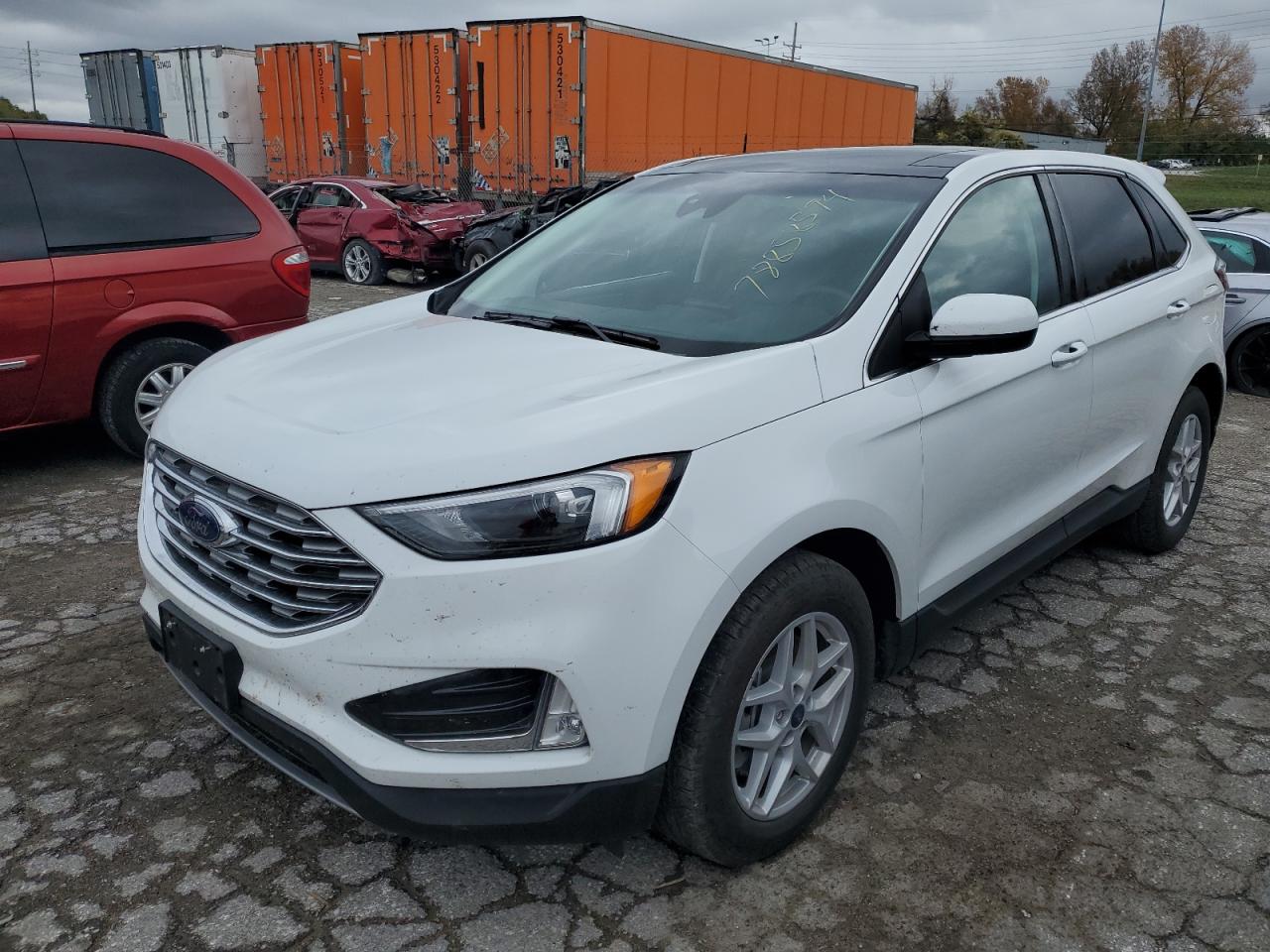 2022 FORD EDGE SEL VIN:2FMPK4J90NBB01215
