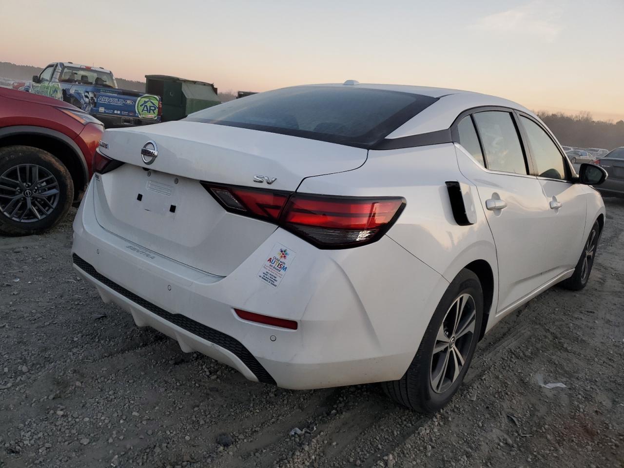 2022 NISSAN SENTRA SV VIN:3N1AB8CV8NY317271