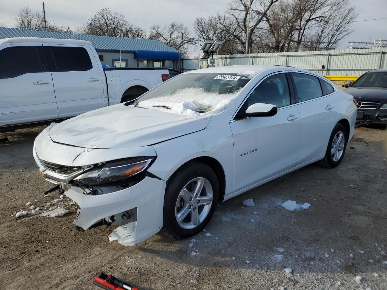 2022 CHEVROLET MALIBU LS VIN:1G1ZB5ST6NF128763