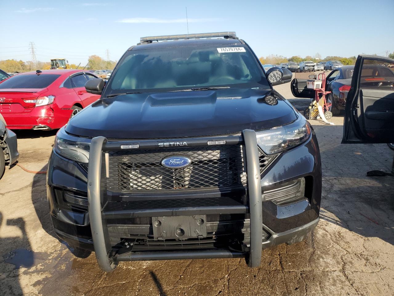 2023 FORD EXPLORER POLICE INTERCEPTOR VIN:1FM5K8AB0PGA35214