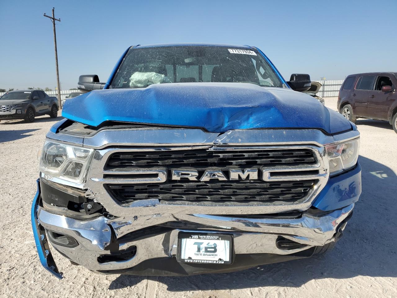 2023 RAM 1500 BIG HORN/LONE STAR VIN:1C6RRFBG6PN606238
