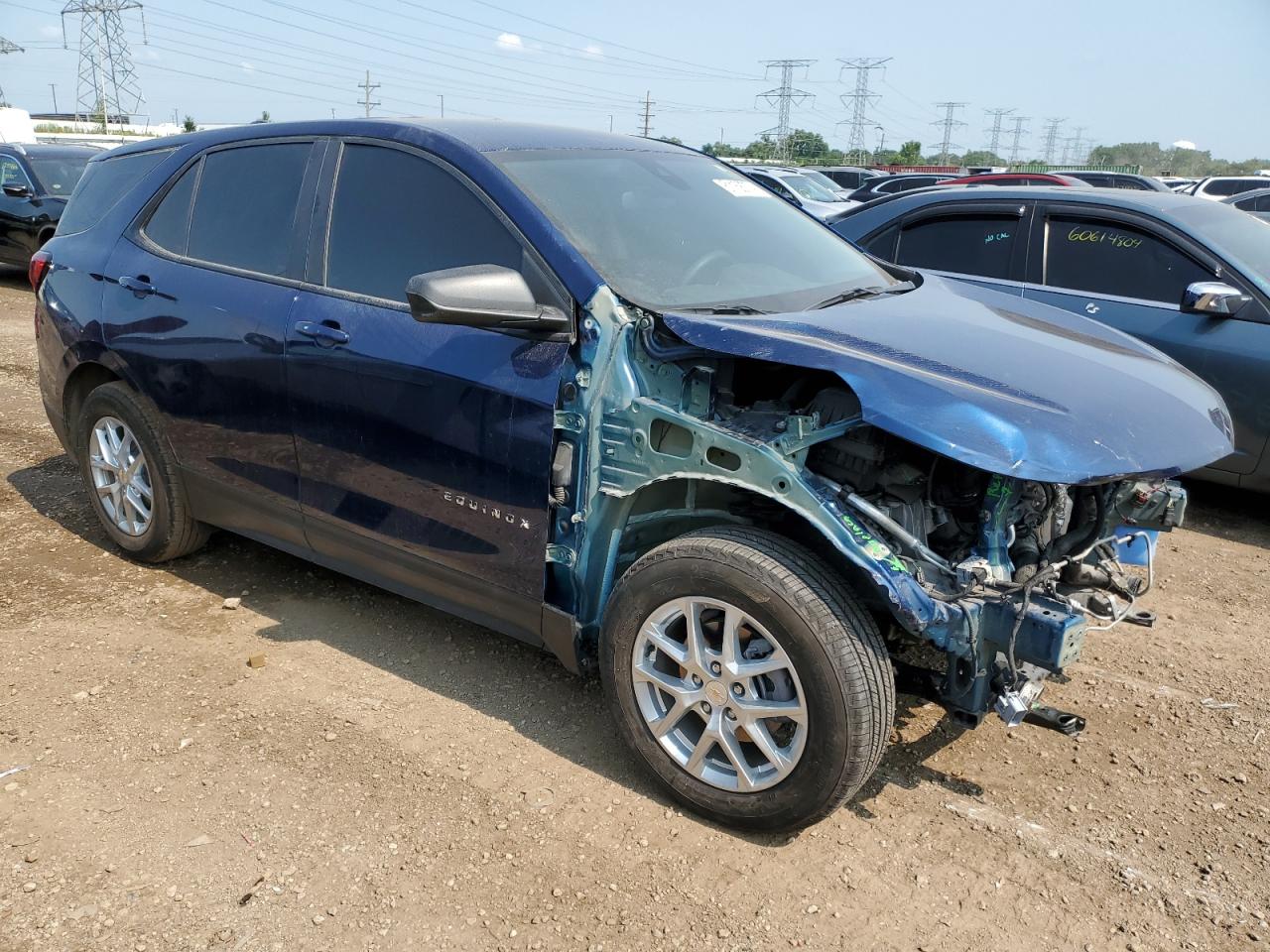 2022 CHEVROLET EQUINOX LS VIN:3GNAXHEV5NS211818