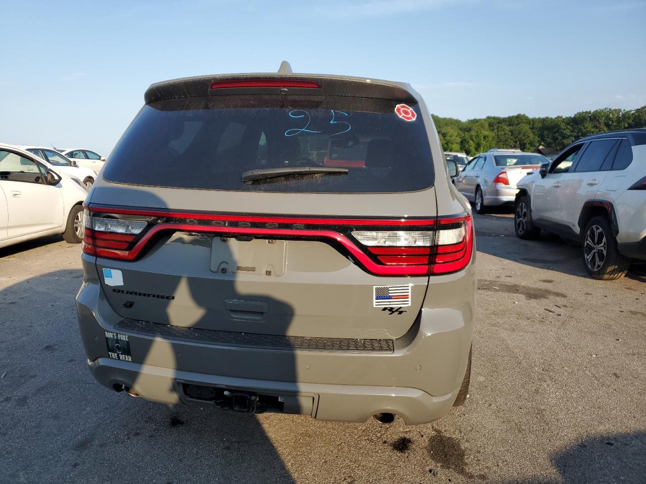 2022 DODGE DURANGO R/T VIN:1C4SDJCT2NC202255