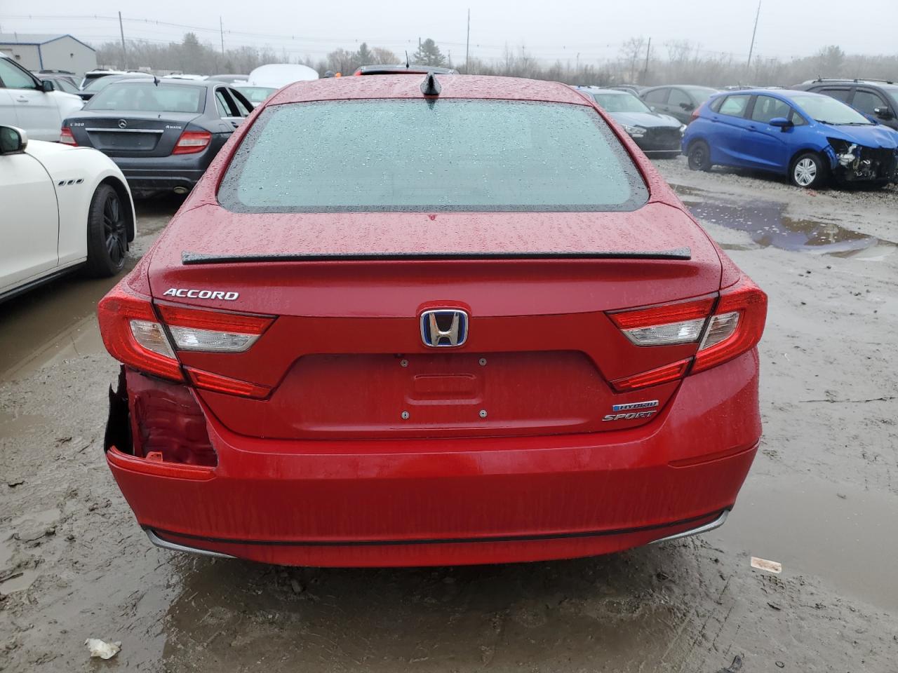 2022 HONDA ACCORD HYBRID SPORT VIN:1HGCV3F28NA015387