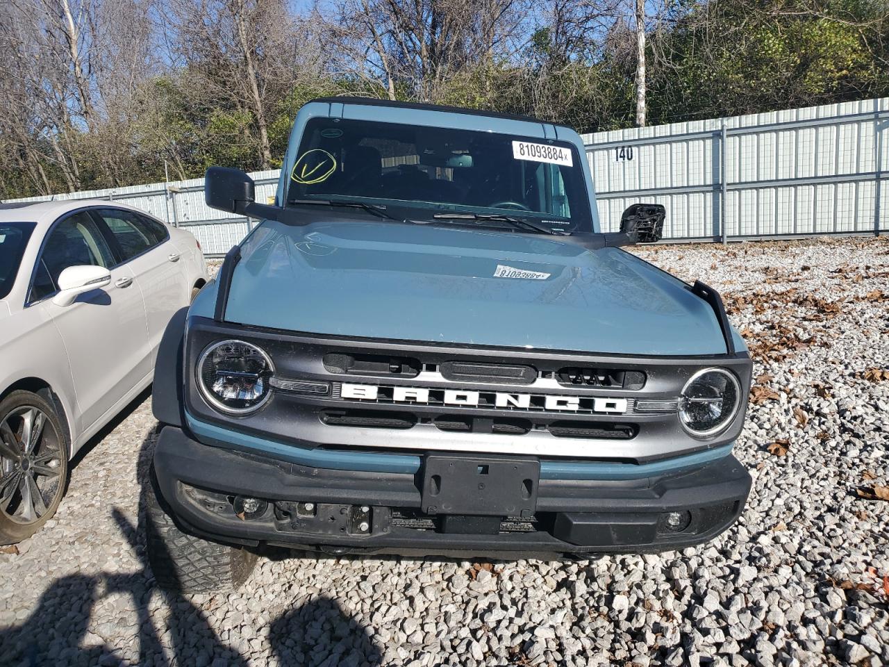 2022 FORD BRONCO BASE VIN:1FMDE5DH5NLA97519