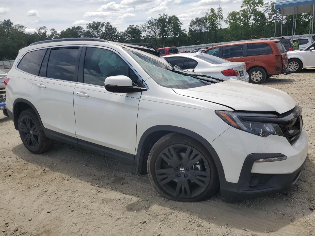 2022 HONDA PILOT SE VIN:5FNYF6H26NB003293