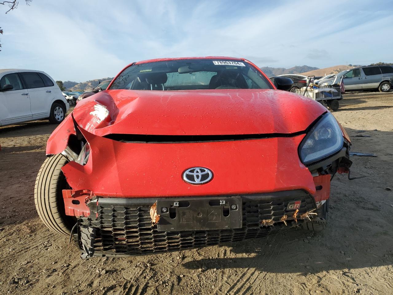 2022 TOYOTA GR 86 PREMIUM VIN:JF1ZNBF17N8752636