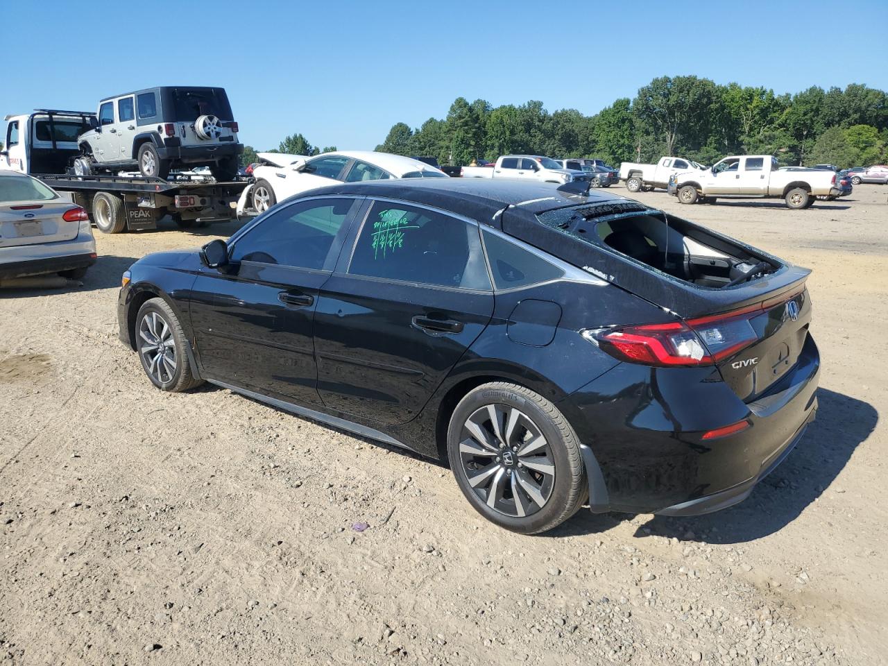 2022 HONDA CIVIC EXL VIN:19XFL1H72NE002369
