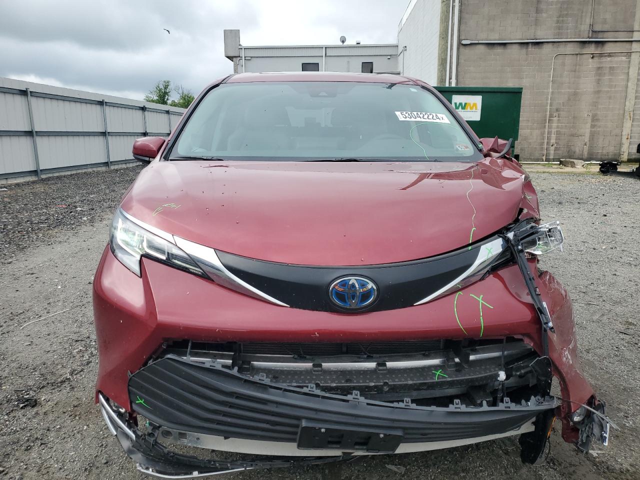 2023 TOYOTA SIENNA XLE VIN:5TDJRKEC6PS160755