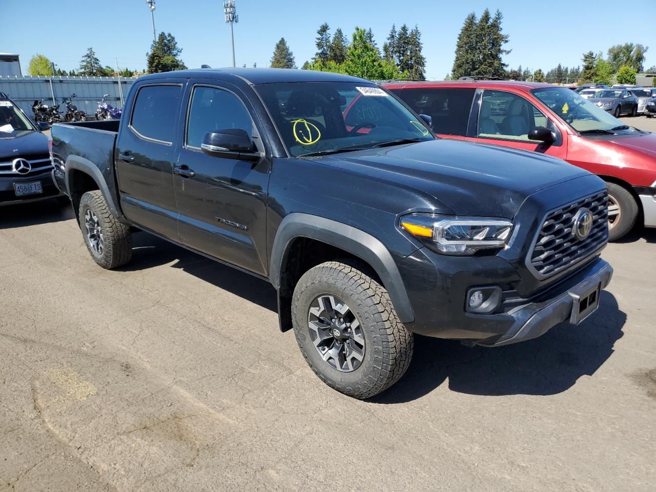 2022 TOYOTA TACOMA DOUBLE CAB VIN:3TYCZ5AN1NT076054