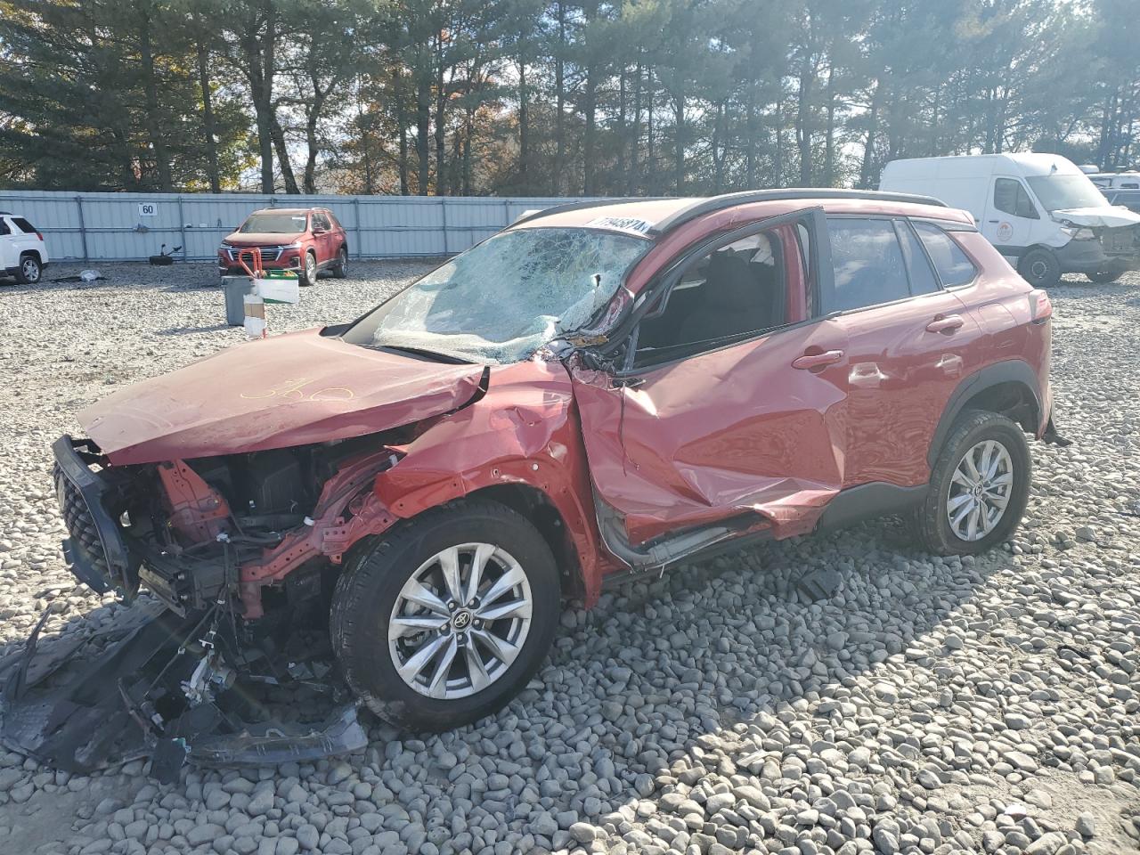 2022 TOYOTA COROLLA CROSS LE VIN:7MUCAAAG9NV036114