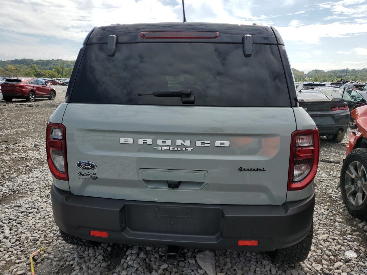 2022 FORD BRONCO SPORT BADLANDS VIN:3FMCR9D92NRD38731