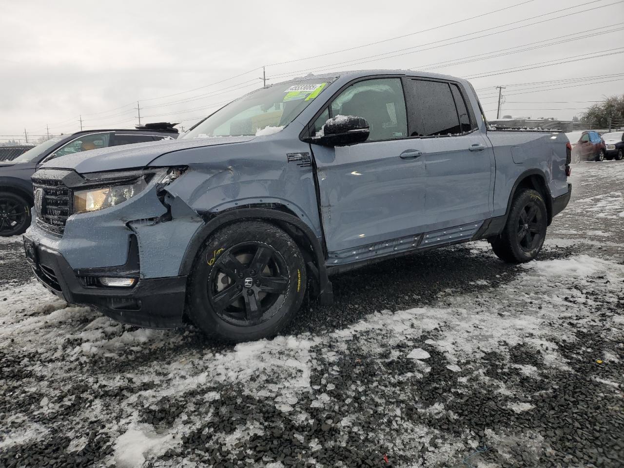 2023 HONDA RIDGELINE BLACK EDITION VIN:5FPYK3F85PB031985