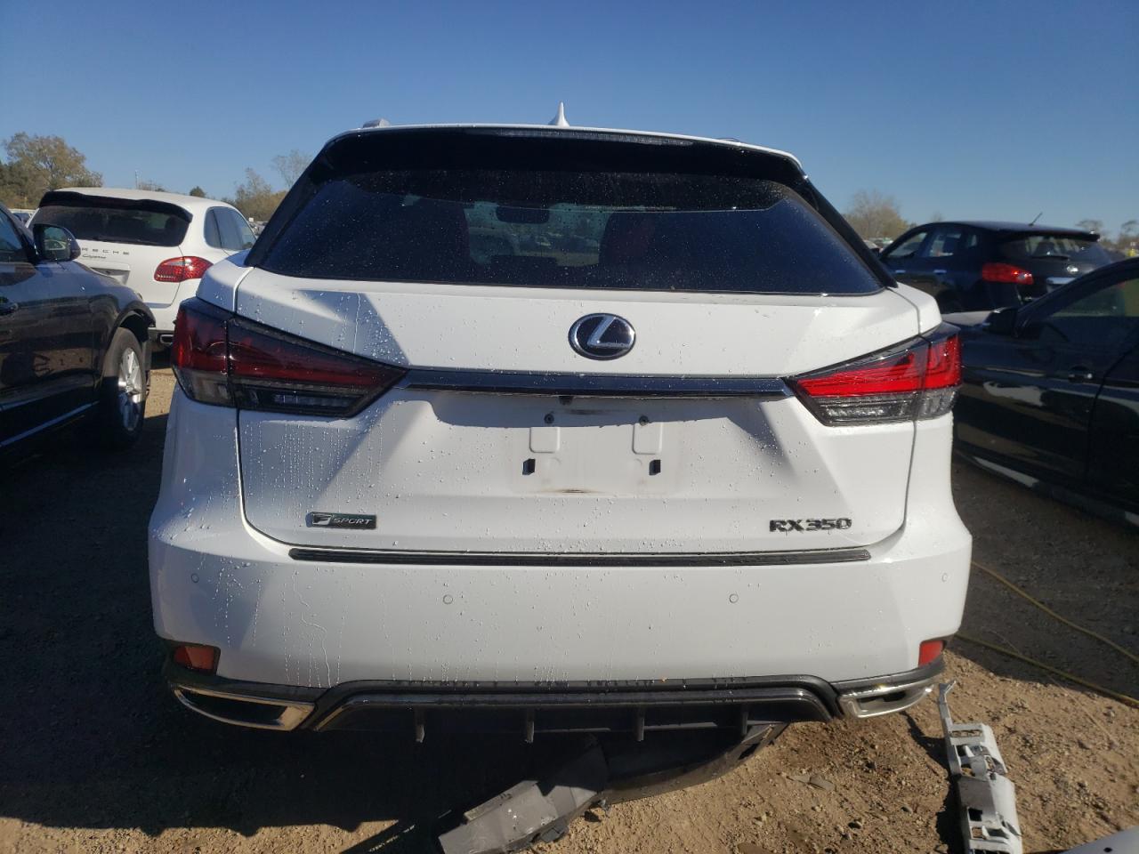 2022 LEXUS RX 350 F SPORT VIN:2T2YZMDA4NC328887