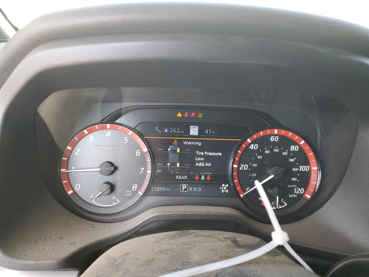 2023 NISSAN TITAN SV VIN:1N6AA1ED6PN104697