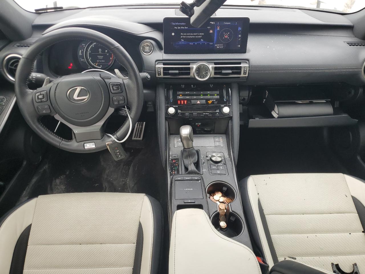 2022 LEXUS IS 350 F SPORT VIN:JTHGZ1E21N5026717