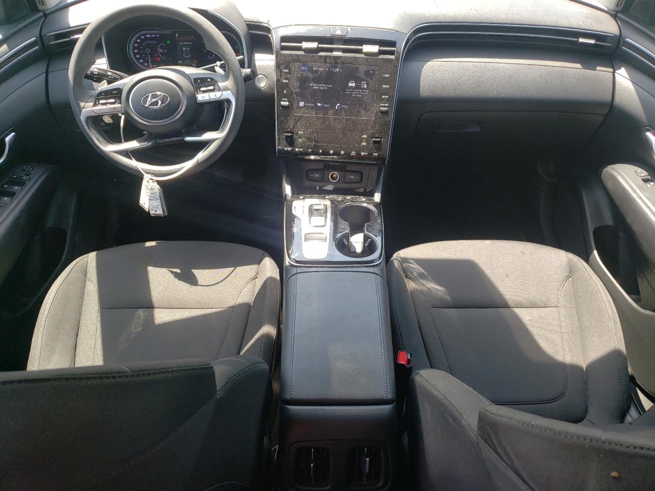 2022 HYUNDAI TUCSON BLUE VIN:KM8JBCA14NU079076