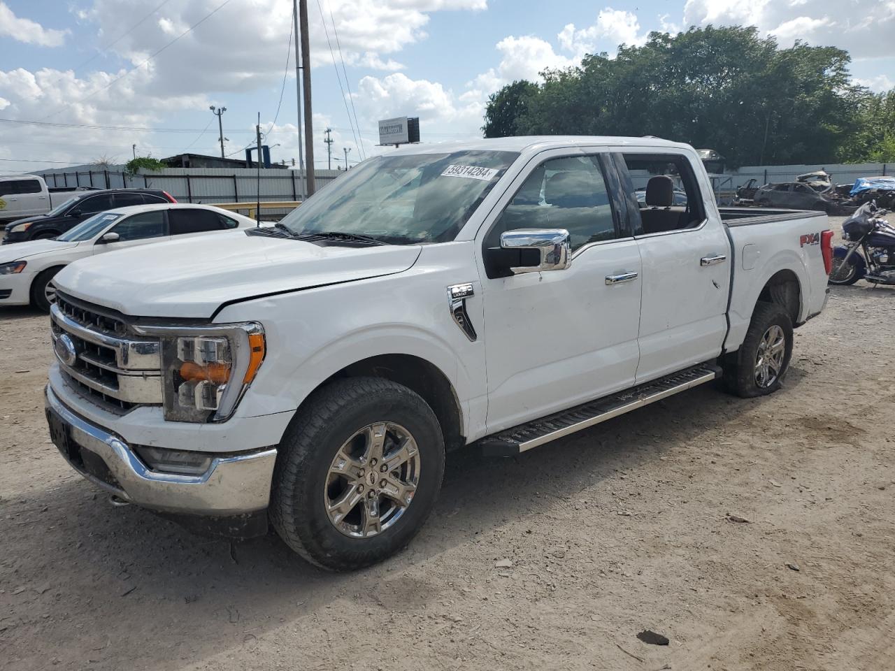 2022 FORD F150 SUPERCREW VIN:1FTEW1EPXNFA67029