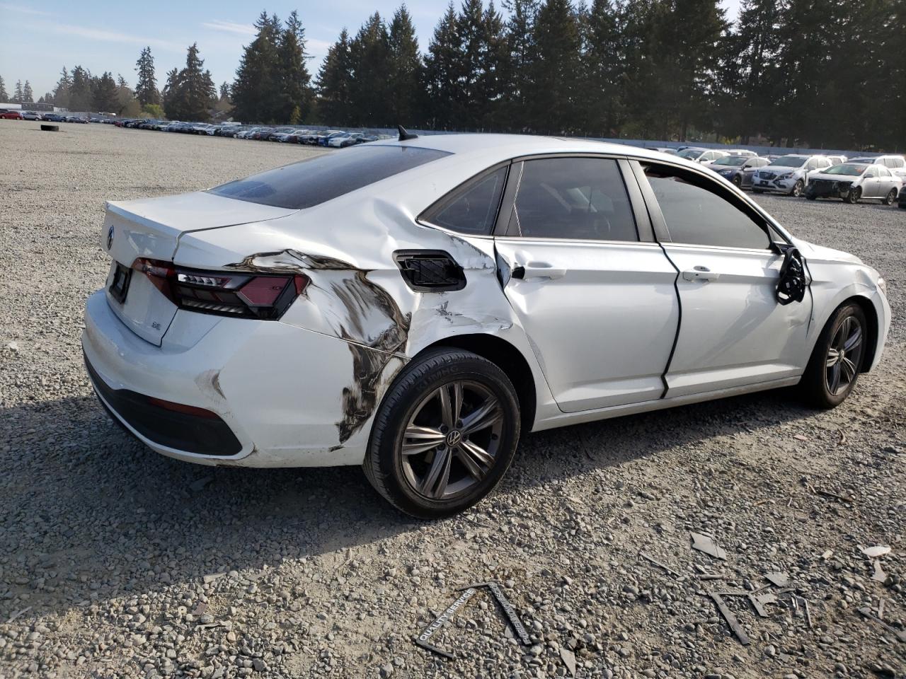 2022 VOLKSWAGEN JETTA SE VIN:3VW7M7BU2NM024023