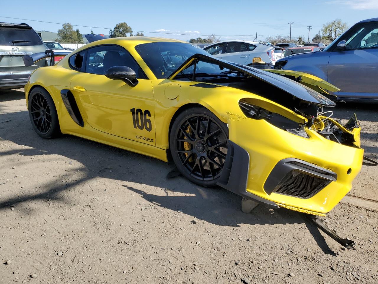 2023 PORSCHE CAYMAN GT4 RS VIN:WP0AE2A85PS280003