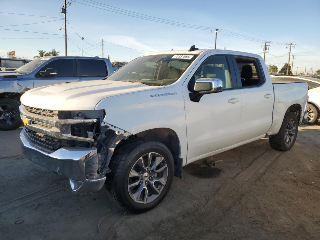 2022 CHEVROLET SILVERADO LTD C1500 LT VIN:1GCPWCED7NZ125588