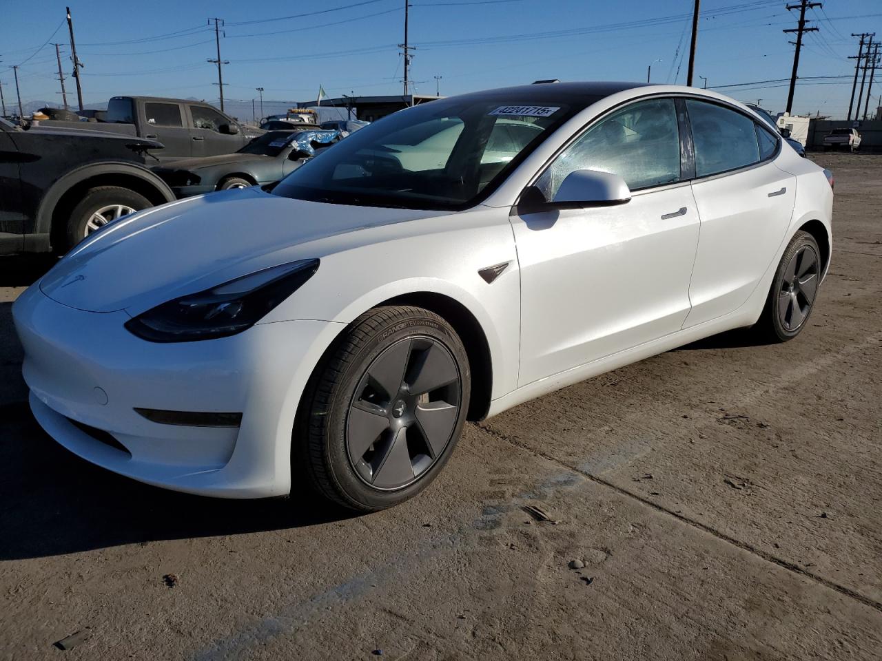 2023 TESLA MODEL 3  VIN:5YJ3E1EA6PF605674